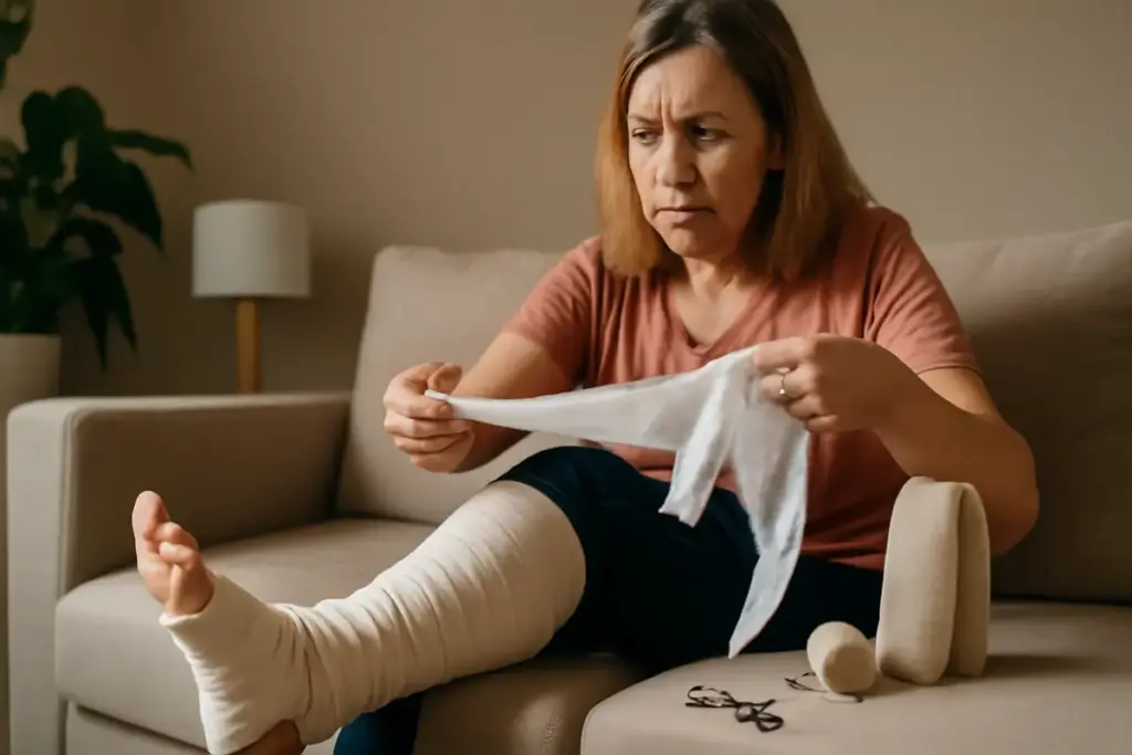 Sono sicuri i bendaggi multistrato per il linfedema? Gli errori nel fai-da-te che rallentano i benefici