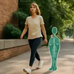 Camminata quotidiana e salute linfatica: la semplice abitudine che riduce la pesantezza