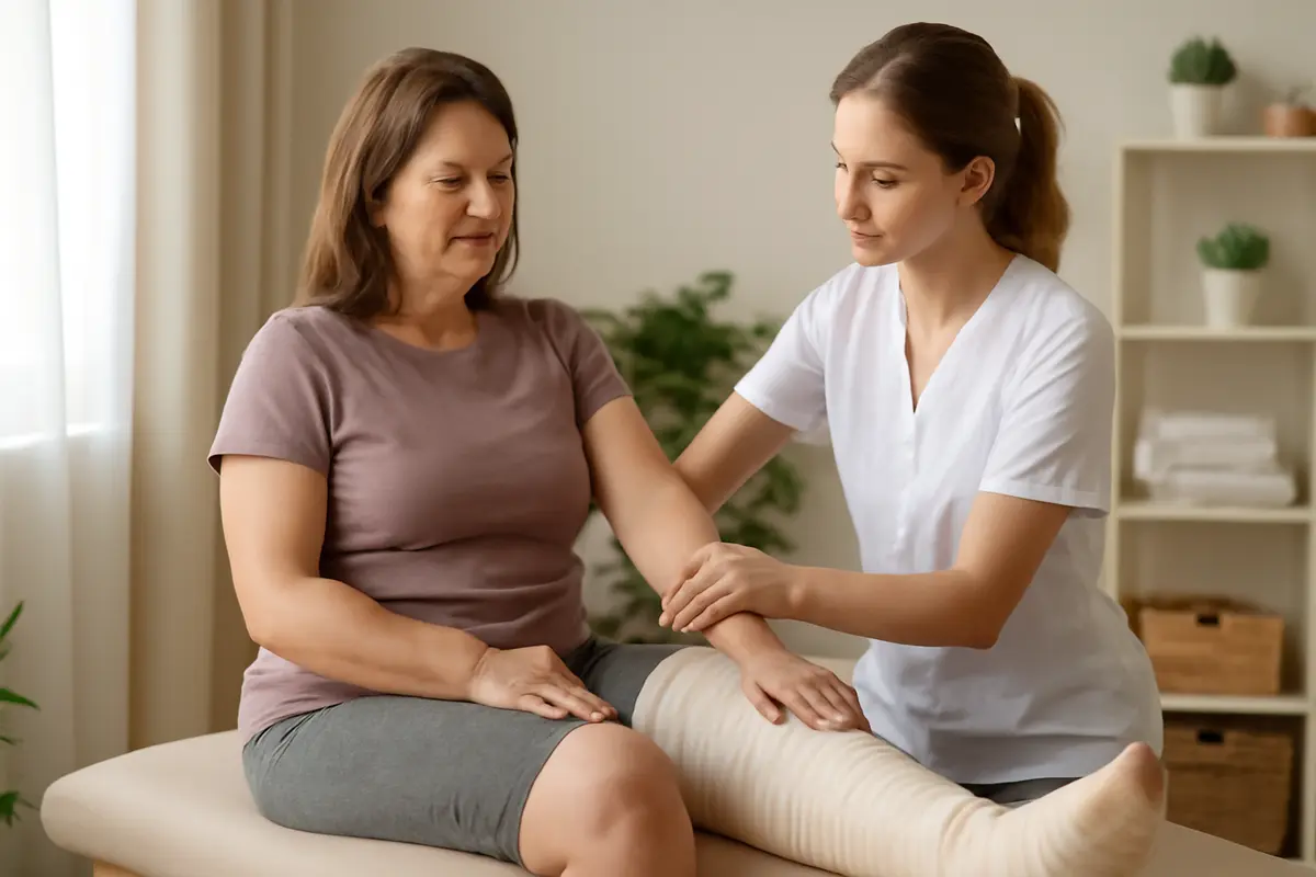 Terapia decongestiva complessa per il linfedema: la strategia integrata che migliora la qualità della vita